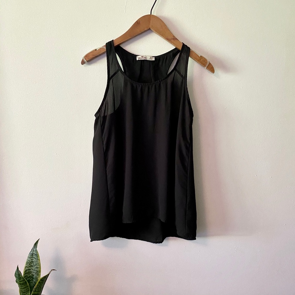 Black Racerback Tank Top - Business Wear💼